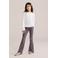 WE Fashion flared legging bruin