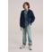 WE Fashion softshell jas lente donkerblauw