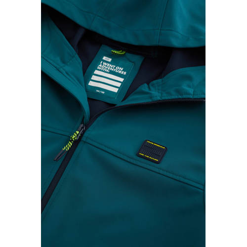 WE Fashion softshell jas lente groen afbeelding