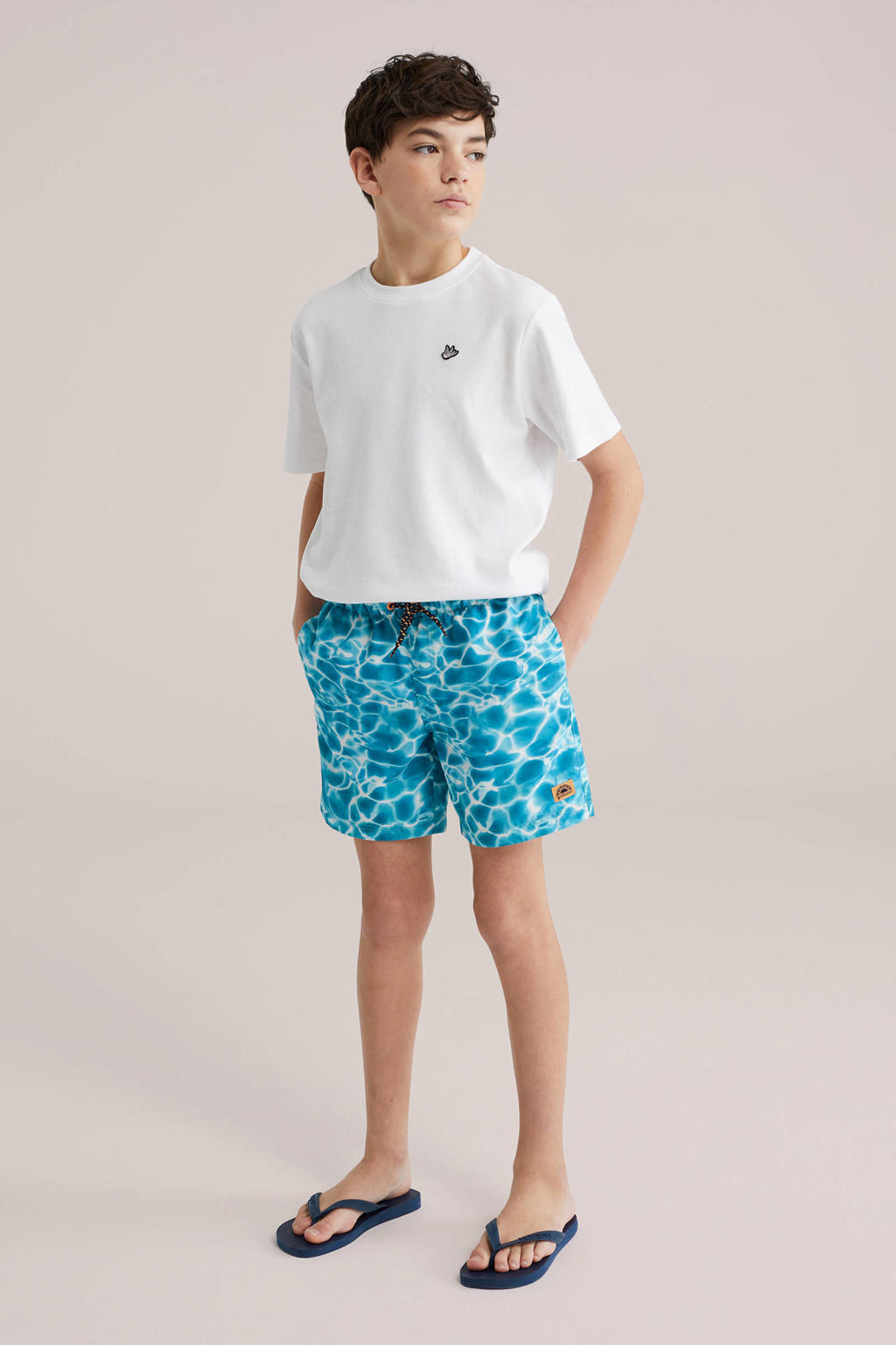 WE Fashion zwemshort turquoise
