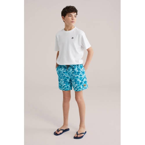 WE Fashion zwemshort turquoise afbeelding
