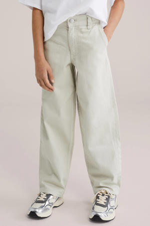 loose fit jeans baggy jeans mintgroen