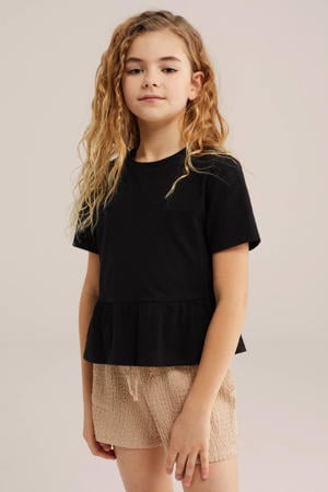 T-shirt zwart