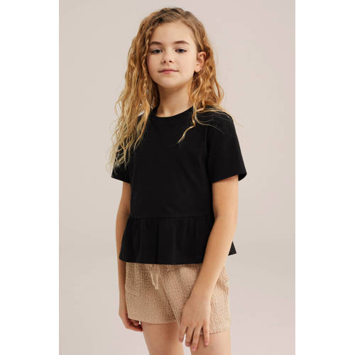 WE Fashion T-shirt zwart afbeelding