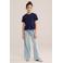 WE Fashion T-shirt donkerblauw