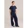 WE Fashion jumpsuit donkerblauw