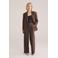 WE Fashion regular blazer donkerbruin