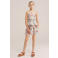WE Fashion wide leg casual short ecru