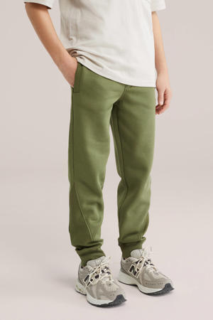 slim sweatpants groen