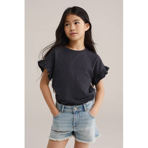 WE Fashion T-shirt antraciet afbeelding