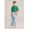 WE Fashion polo groen