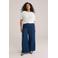 WE Fashion Curve top wit gebreid
