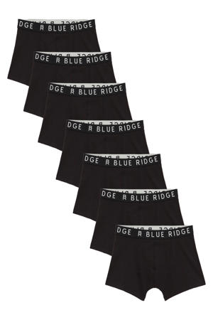 boxershort - zwart (set van 7)