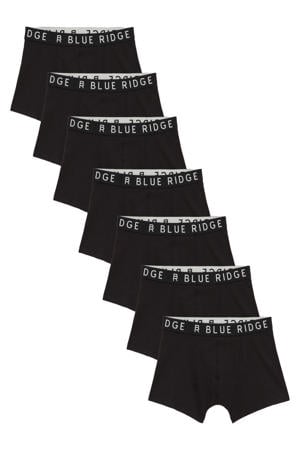 boxershort - zwart (set van 7)