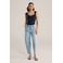 WE Fashion top donkerblauw