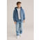 WE Fashion tussenjas blauw