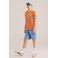 WE Fashion T-shirt met backprint oranje
