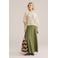 WE Fashion gebreide trui beige met lurex