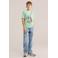 WE Fashion Blue Ridge T-shirt lichtgroen