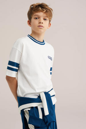 T-shirt met backprint wit