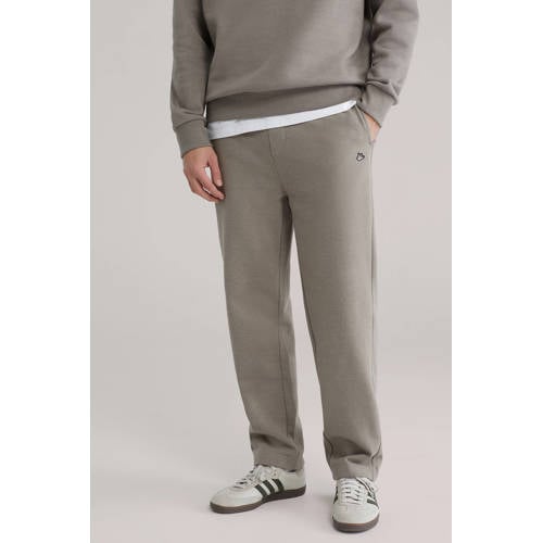 WE Fashion straight joggingbroek grijs afbeelding