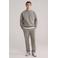 WE Fashion straight joggingbroek grijs