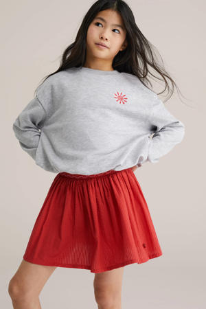 korte rok rood