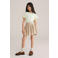 WE Fashion korte rok beige