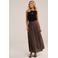 WE Fashion A-lijn rok bruin