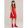 WE Fashion A-lijn jurk rood