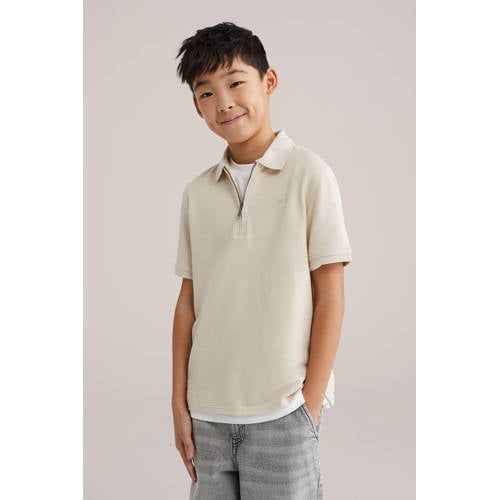 WE Fashion T-shirt beige afbeelding