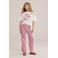 WE Fashion palazzo broek roze