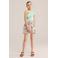 WE Fashion one shoulder top fijn gebreid
