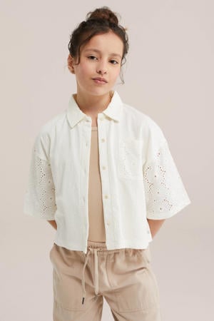 blouse wit broderie