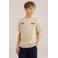 WE Fashion T-shirt met backprint beige