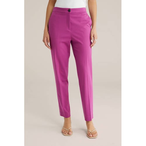 WE Fashion tapered regular waist chino afbeelding