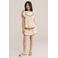 WE Fashion mouwloze top beige