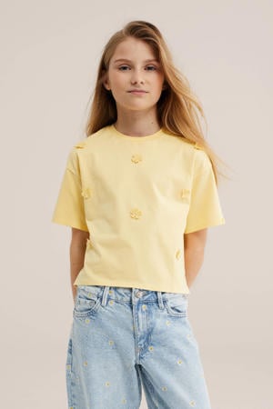 T-shirt geel