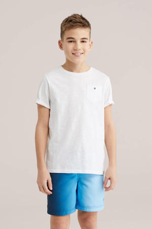 zwemshort donkerblauw/lichtblauw