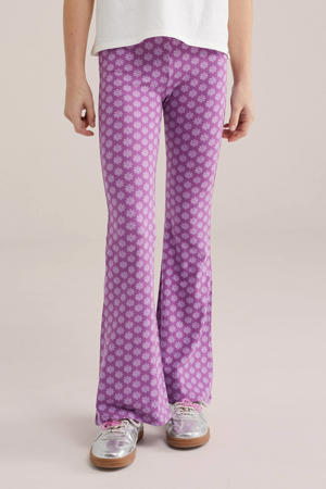 flared legging  lila
