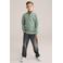 WE Fashion trui fijn gebreid groen