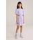 WE Fashion korte rok met glitter lila