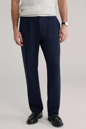 regular chino donkerblauw