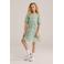 WE Fashion zomerjurk groen