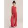 WE Fashion straight jumpsuit rood