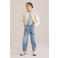 WE Fashion mouwloze top rib gebreid