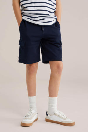 sweatshort donkerblauw