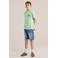 WE Fashion T-shirt met backprint lichtgroen