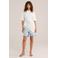WE Fashion Blue Ridge wide leg regular waist short light blue denim