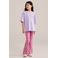 WE Fashion flared legging roze